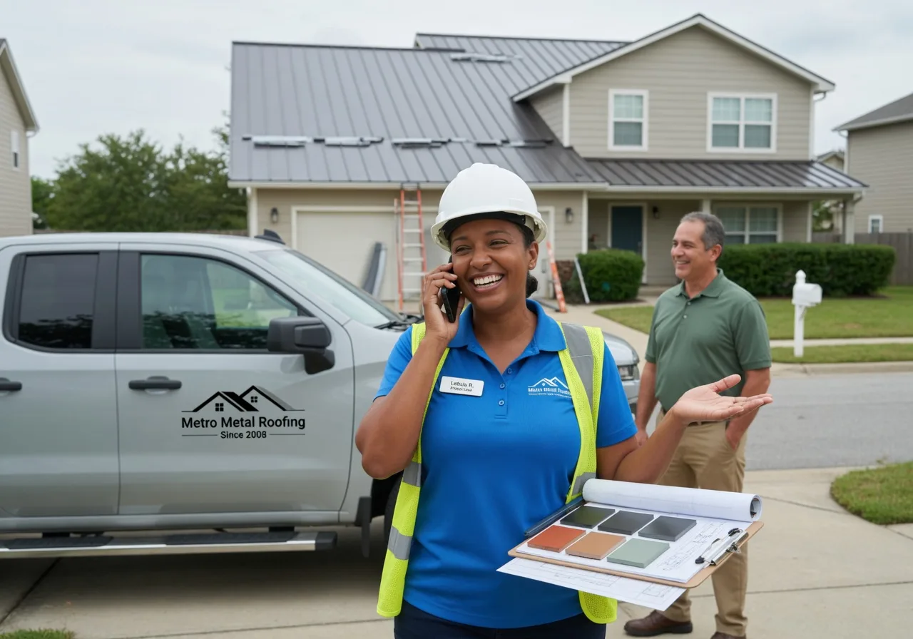 Storm Damage Metal Roof Repair in Hoskinston, KY
